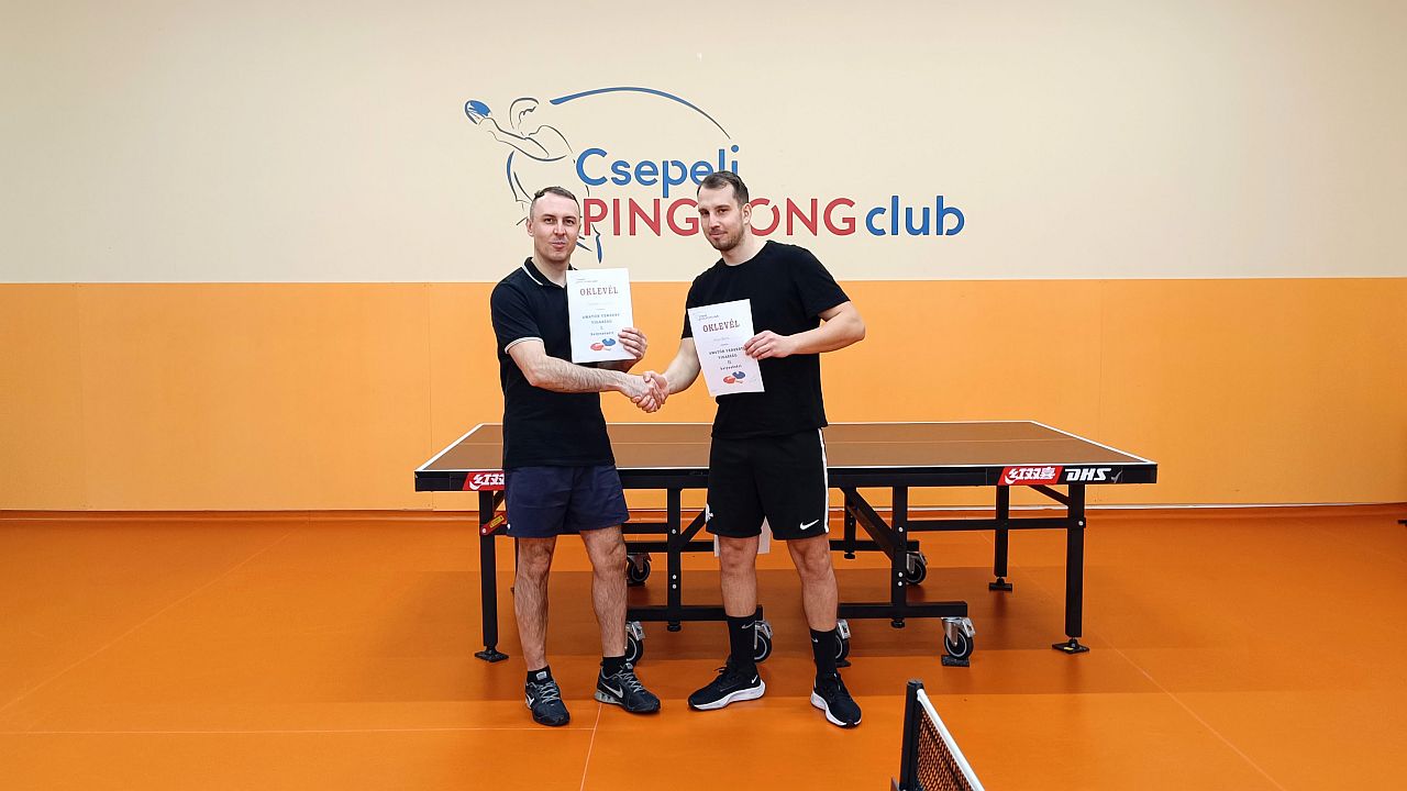 Csepeli Pingpong Club 0105 vigaszag