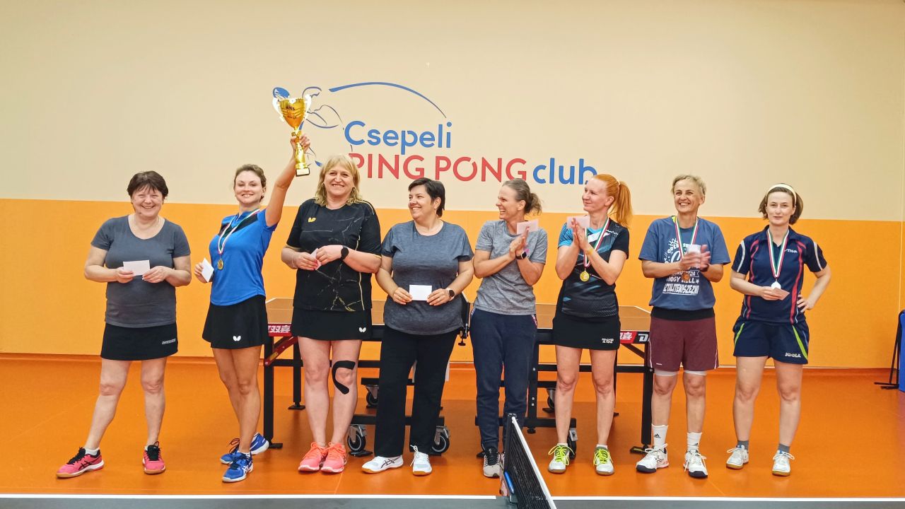 Csepeli Pingpong Club Ni Bajnokok 0511